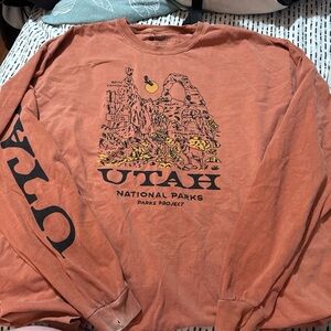 Parks Project Orange Utah National Parks Long Sleeve Tee